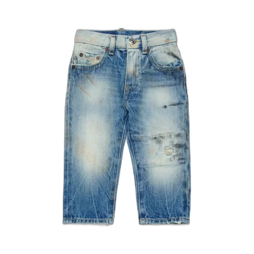 Dsquared2 Kids Distressed Logo Patch Jeans