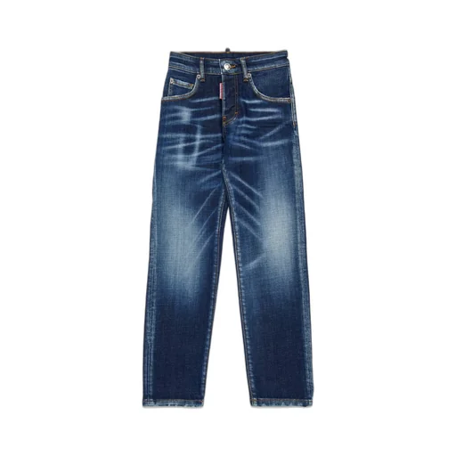 Dsquared2 Kids Distressed Regular Fit Jeans