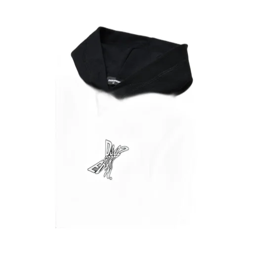 Dsquared2 Kids Logo Printed Long-Sleeved Hoodie