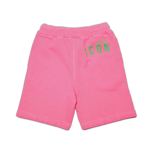 Dsquared2 Kids Icon Logo-Printed Drawstring Shorts