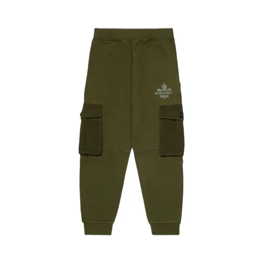 Dsquared2 Kids Fleece Cargo Pants
