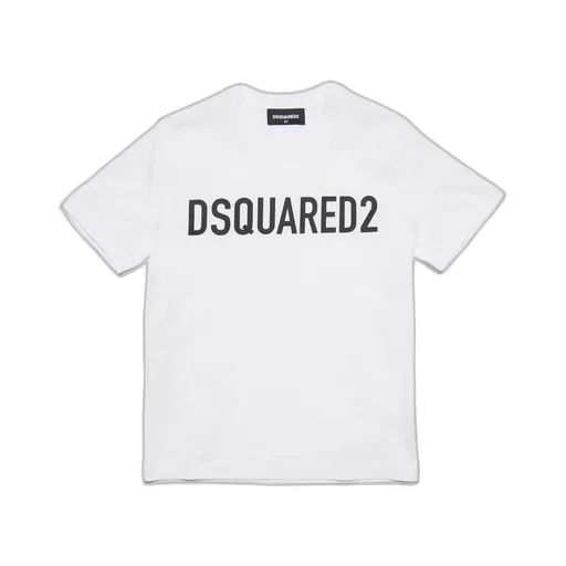 Dsquared2 Kids Logo Printed Crewneck T-Shirt