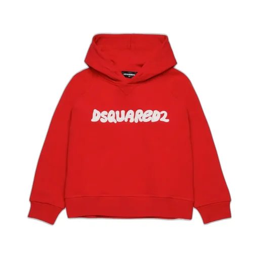 Dsquared2 Kids Logo Embroidered Hoodie