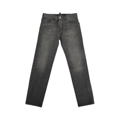 Dsquared2 Kids Logo-Patch Stretch Jeans