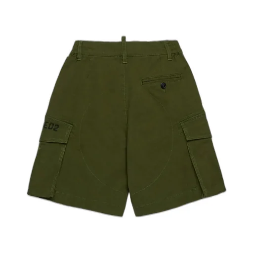 Dsquared2 Kids Logo Printed Cargo Shorts