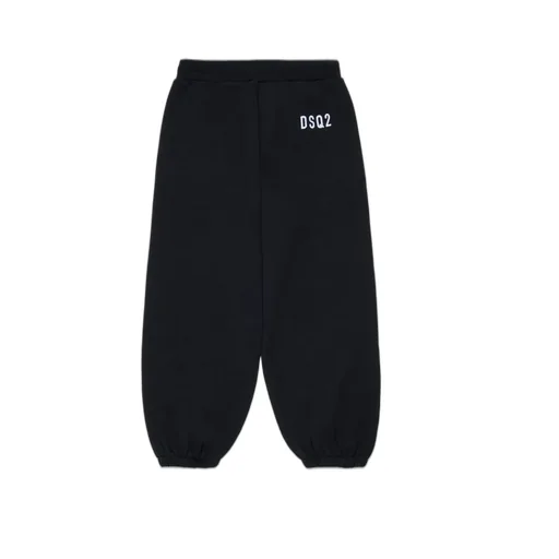 Dsquared2 Kids Dsq2 Logo Embroidered Jogger Pants