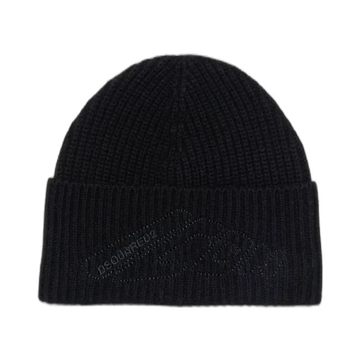 Dsquared2 Kids Logo Embroidered Beanie