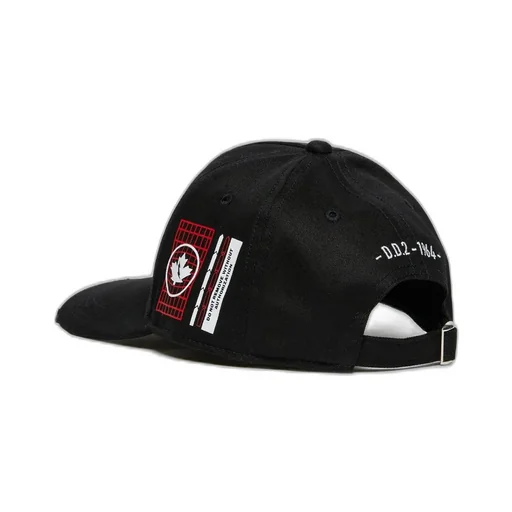 Dsquared2 Kids Logo Printed Distressed Baseball Cap