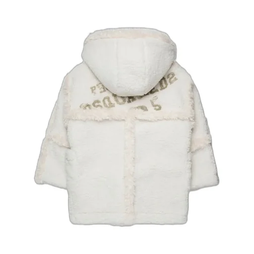 Dsquared2 Kids Faux Fur Hooded Jacket