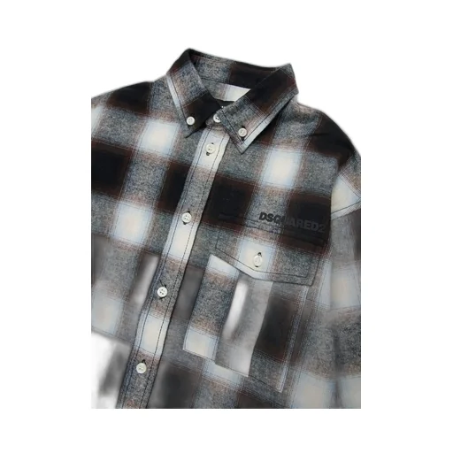 Dsquared2 Kids Checked Flannel Shirt
