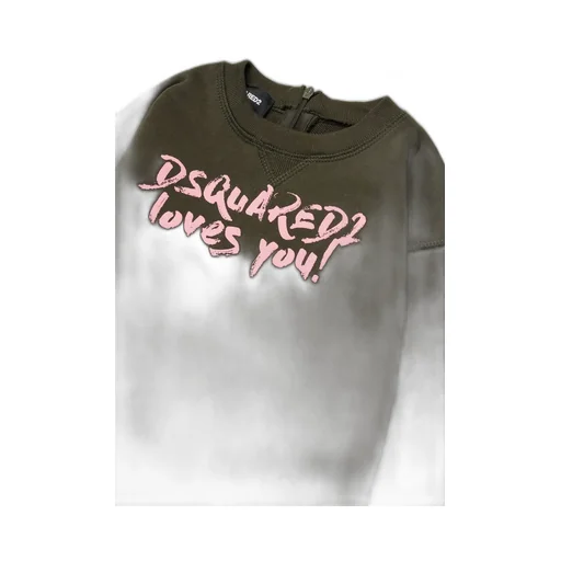 Dsquared2 Kids Logo Printed Sweater Dress