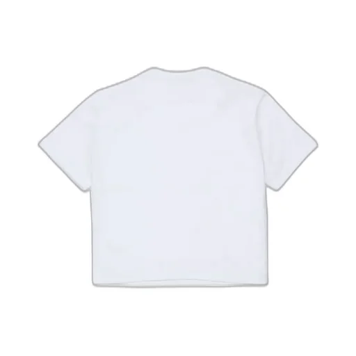 Dsquared2 Kids Icon Logo Printed Cropped T-Shirt