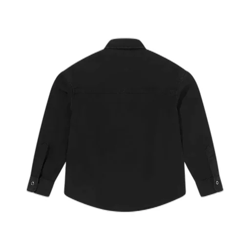 Dsquared2 Kids Buttoned Logo Printed Shirt