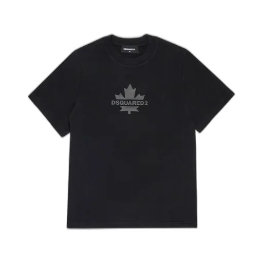 Dsquared2 Kids Logo Printed Crewneck T-Shirt
