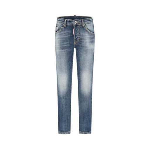 Dsquared2 Kids Skater Washed Denim Jeans