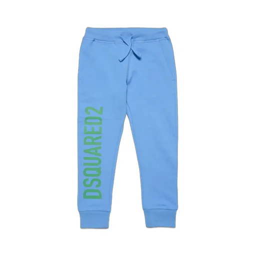 Dsquared2 Kids Logo Printed Drawstring Pants