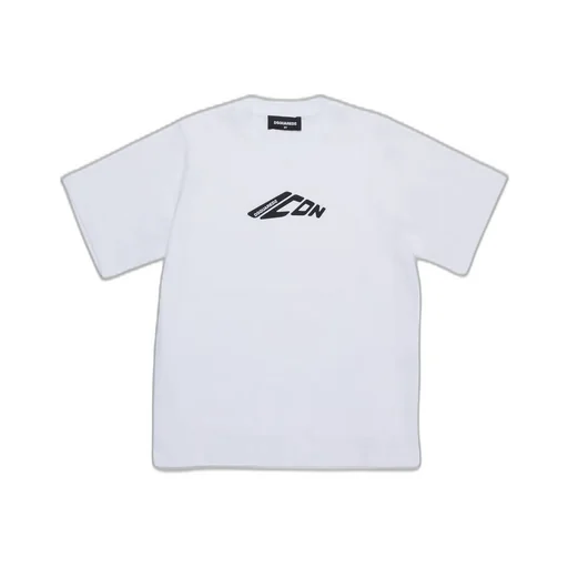 Dsquared2 Kids Icon Logo Printed Crewneck T-Shirt