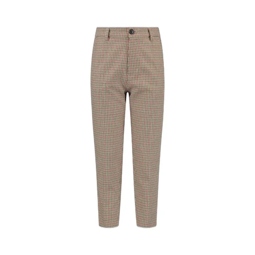 Dsquared2 Kids Check-Printed Tapered Tailored Trousers
