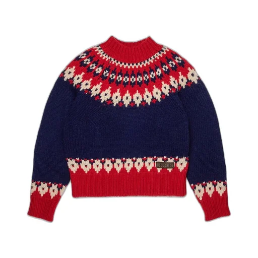 Dsquared2 Kids Turtleneck Knitted Pullover