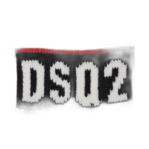 Dsquared2 Kids Logo Intarsia-Knit Beanie