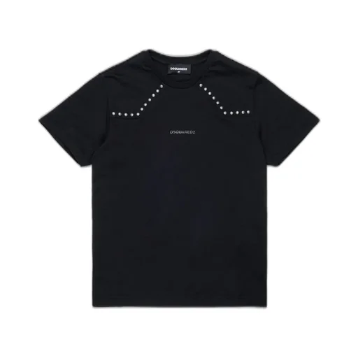Dsquared2 Kids Studded Crewneck T-Shirt