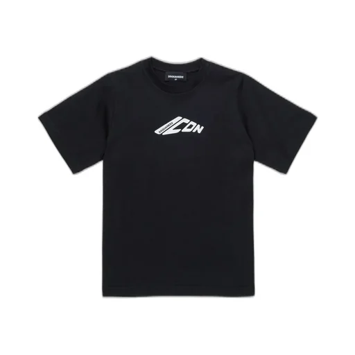 Dsquared2 Kids Icon Logo Printed Crewneck T-Shirt