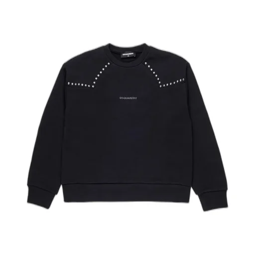 Dsquared2 Kids Logo Printed Loose-Fit Sweatshirt