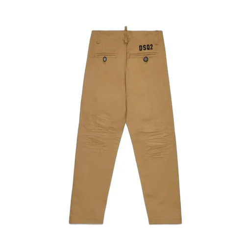 Dsquared2 Kids Dsq2 Logo Embroidered Pants