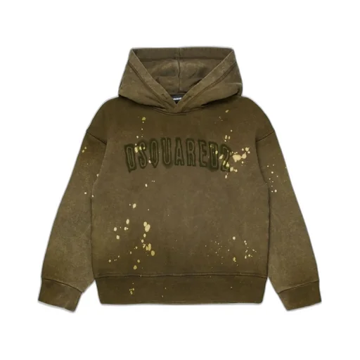 Dsquared2 Kids Logo Printed Hoodie