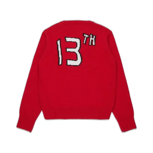Dsquared2 Kids Logo Intarsia-Knit Crewneck Jumper