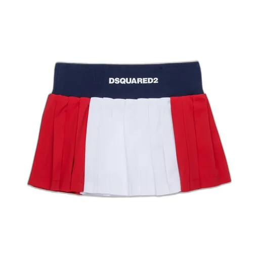 Dsquared2 Kids Tennis-Inspired Mini Skirt