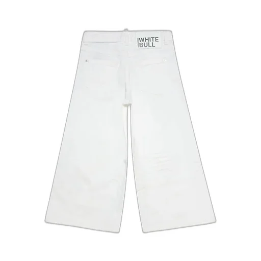 Dsquared2 Kids Wide-Leg Stretched Trousers