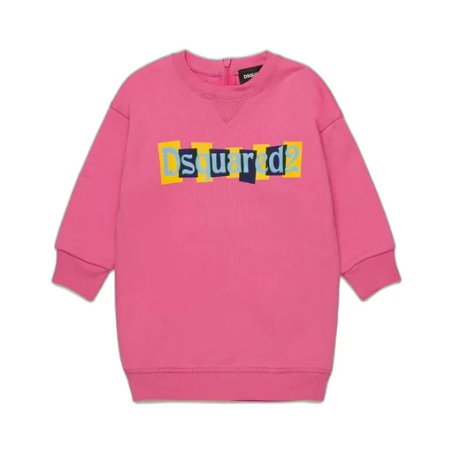Dsquared2 Kids Logo Printed Sweatshirt Dress