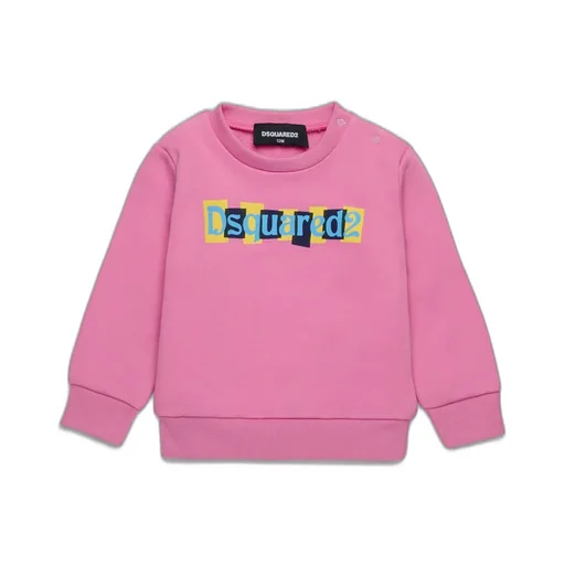 Dsquared2 Kids Logo Printed Crewneck Sweatshirt