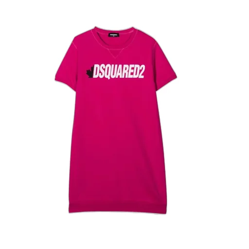 Dsquared2 Kids Logo Print Short-Sleeved Dress