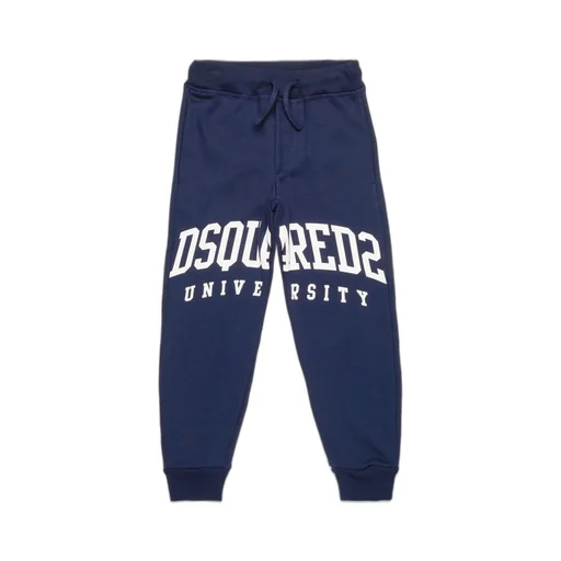 Dsquared2 Kids Logo Printed Drawstring Pants