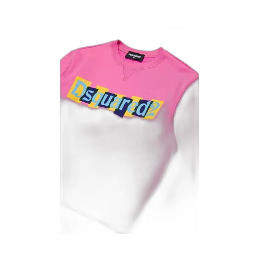 Dsquared2 Kids Logo Printed Crewneck Sweatshirt