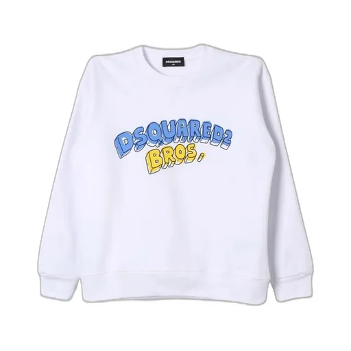 Dsquared2 Kids Logo Printed Crewneck Sweatshirt