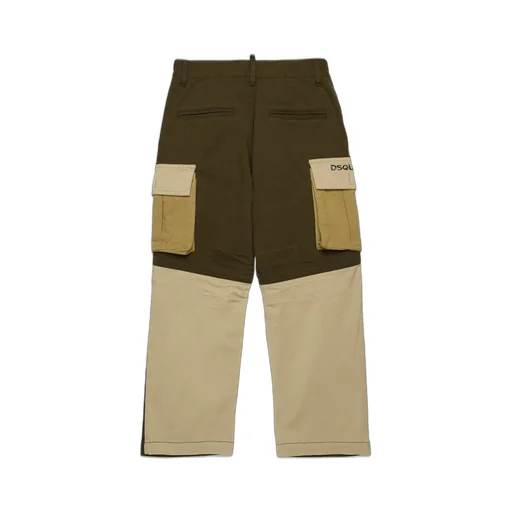Dsquared2 Kids Logo Printed Cargo Pants