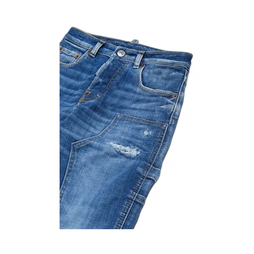 Dsquared2 Kids Distressed Straight-Leg Jeans