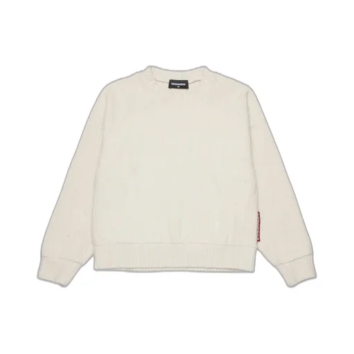 Dsquared2 Kids Crewneck Ribbed-Knit Jumper