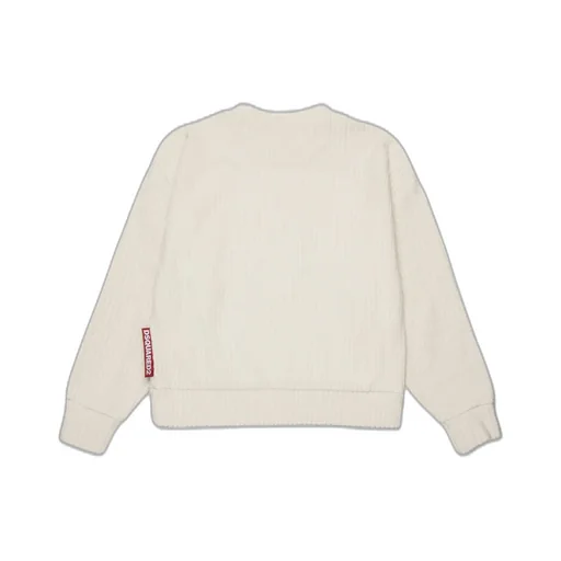 Dsquared2 Kids Crewneck Ribbed-Knit Jumper