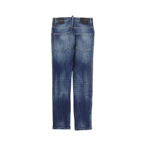 Dsquared2 Kids Cool Guy Mid-Rise Distressed Skinny Jeans