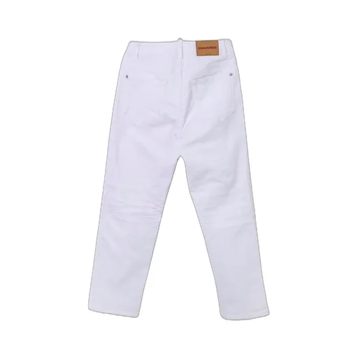 Dsquared2 Kids Boston Logo-Tag Straight-Leg Jeans