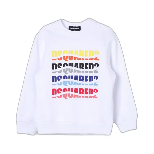 Dsquared2 Kids Logo Printed Crewneck Sweatshirt