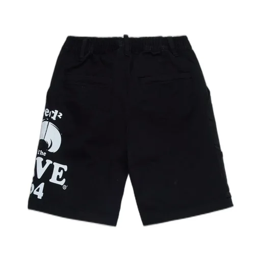 Dsquared2 Kids 1964 Wave Graphic-Printed Logo Tag Shorts