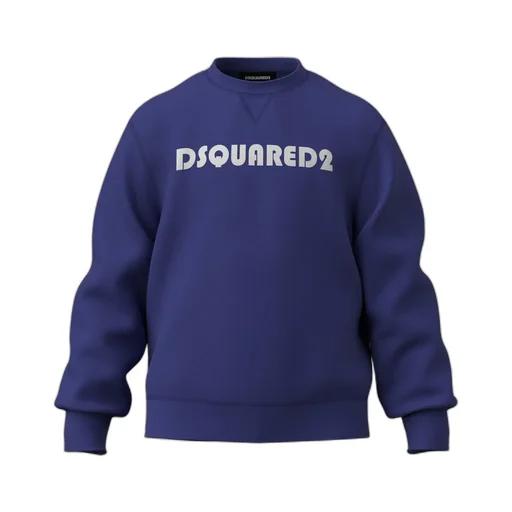 Dsquared2 Kids Logo Printed Crewneck Sweatshirt