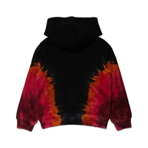 Dsquared2 Kids Logo-Printed Tie-Dyed Hoodie