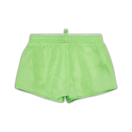Dsquared2 Kids Logo-Printed Elasticated Waistband Swim Shorts