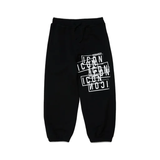 Dsquared2 Kids Icon Logo-Printed Straight-Leg Track Pants